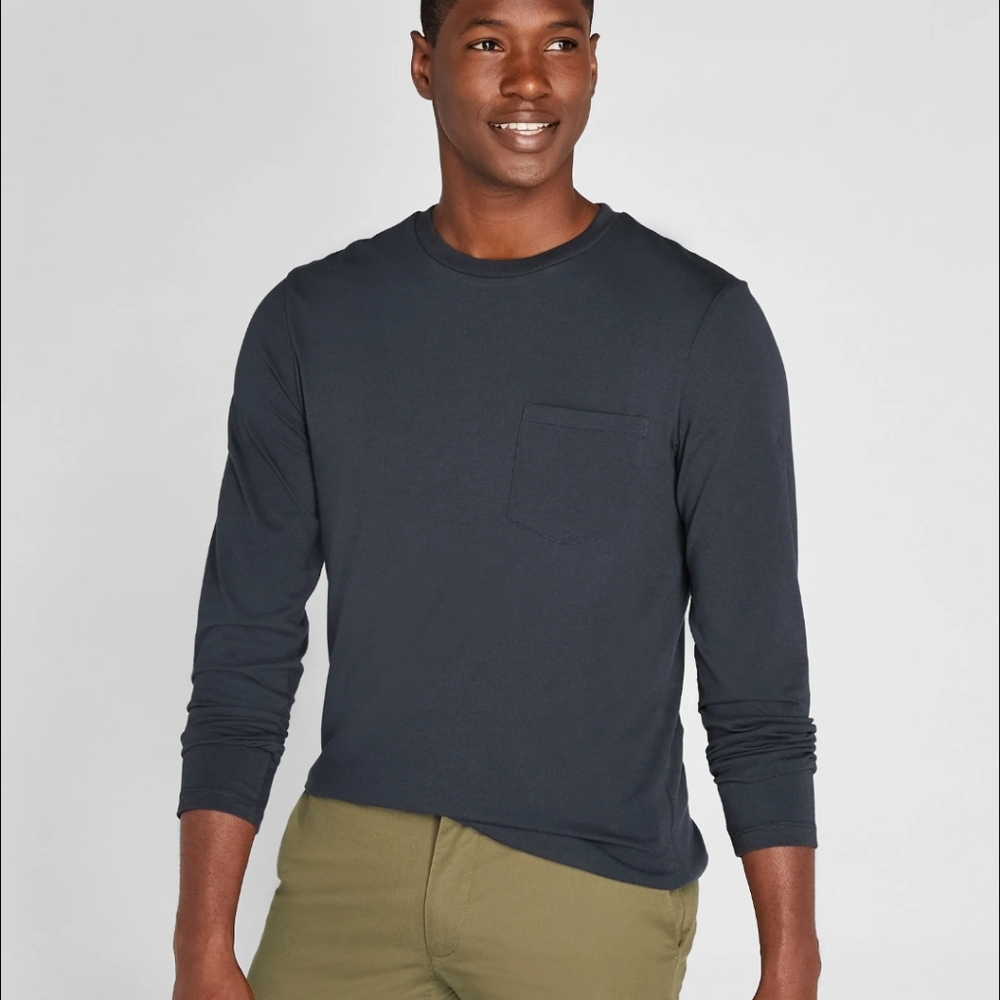 Club Monaco Williams Long Sleeve T-shirt Size M